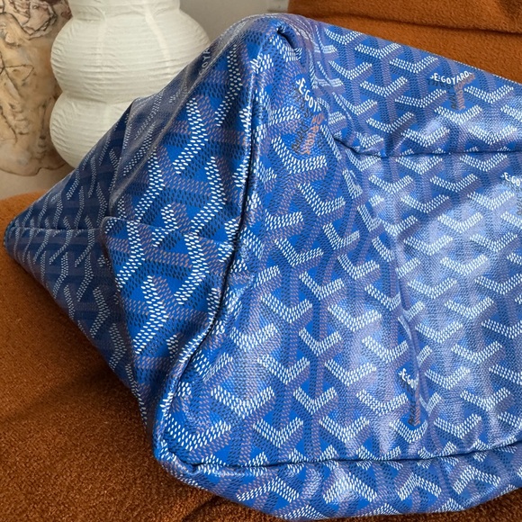 GOYARD ST LOUIS PM BAG BLUE - Picture 4 of 10